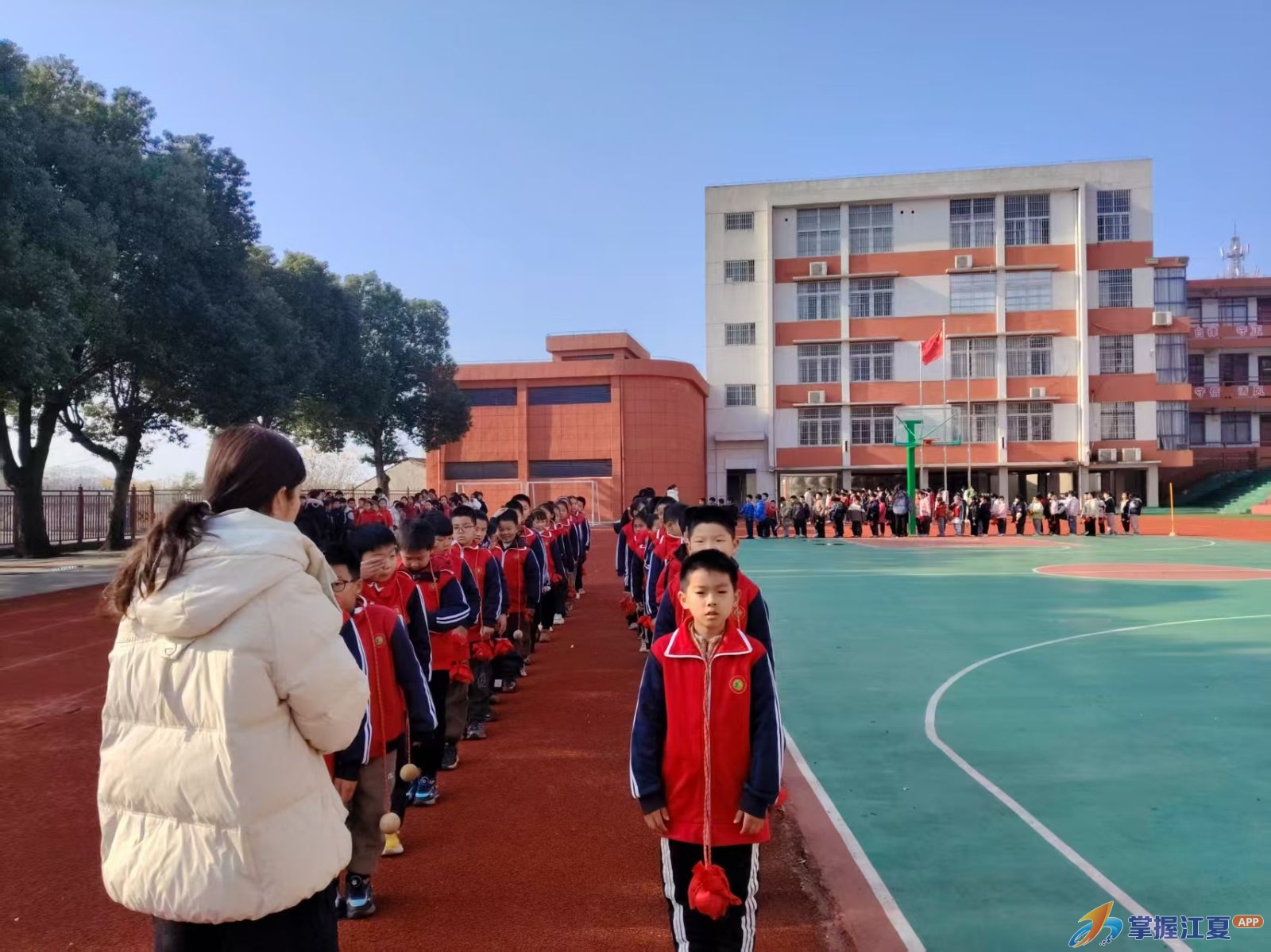 活力赛场展风采！法泗小学闪耀江夏区大课间健身比赛