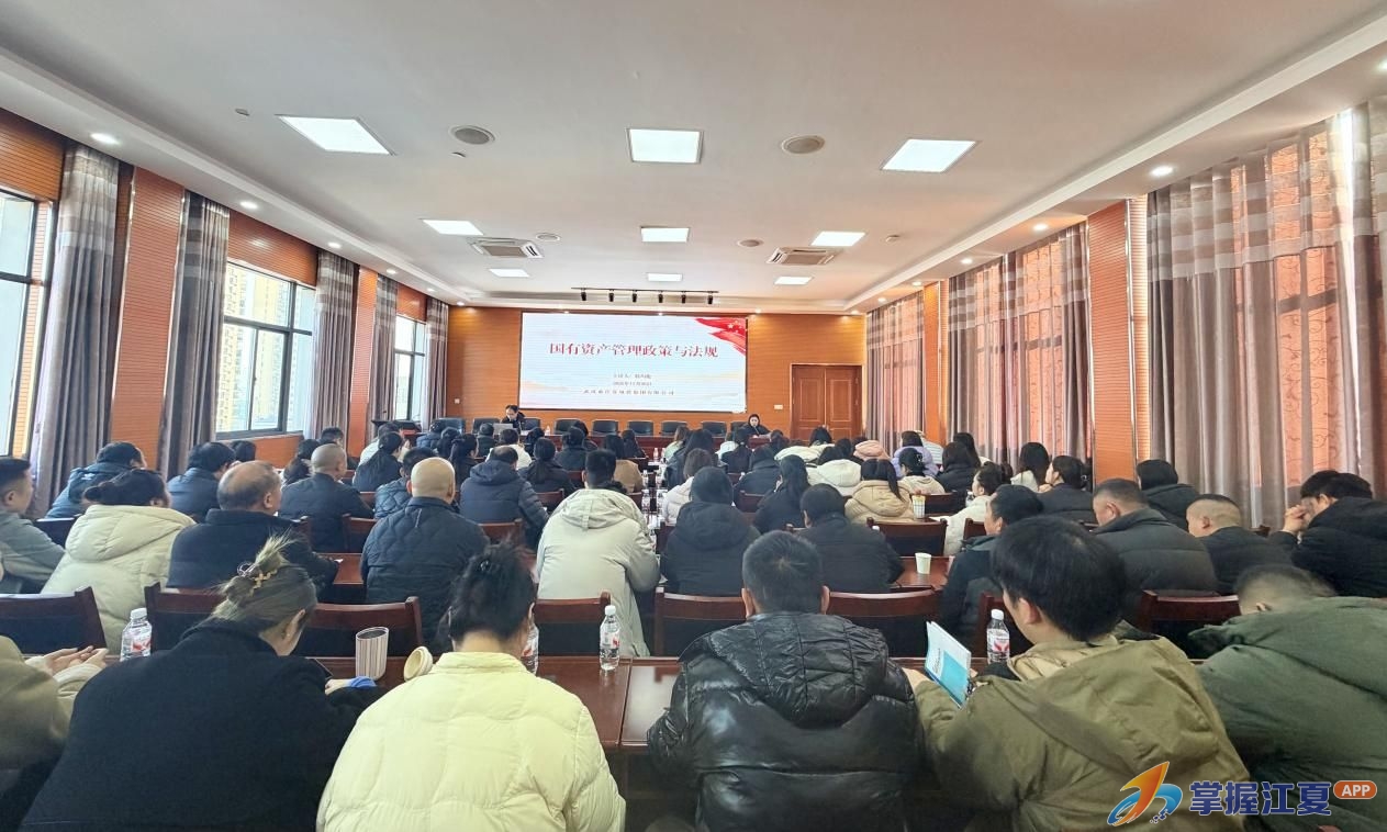 江夏城投集团举办“国有资产管理政策与法规”专题培训 筑牢合规经营根基