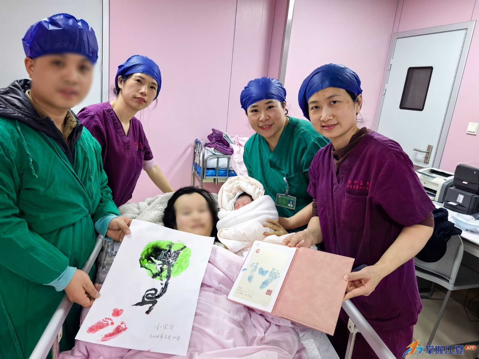 江夏这家医院妇产科新添温情服务，让分娩更有仪式感