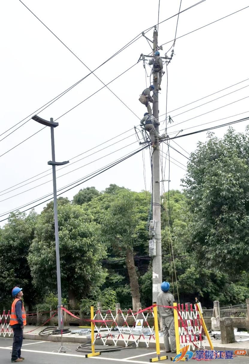 供电线路“手牵手”，筑牢民生用电保障网