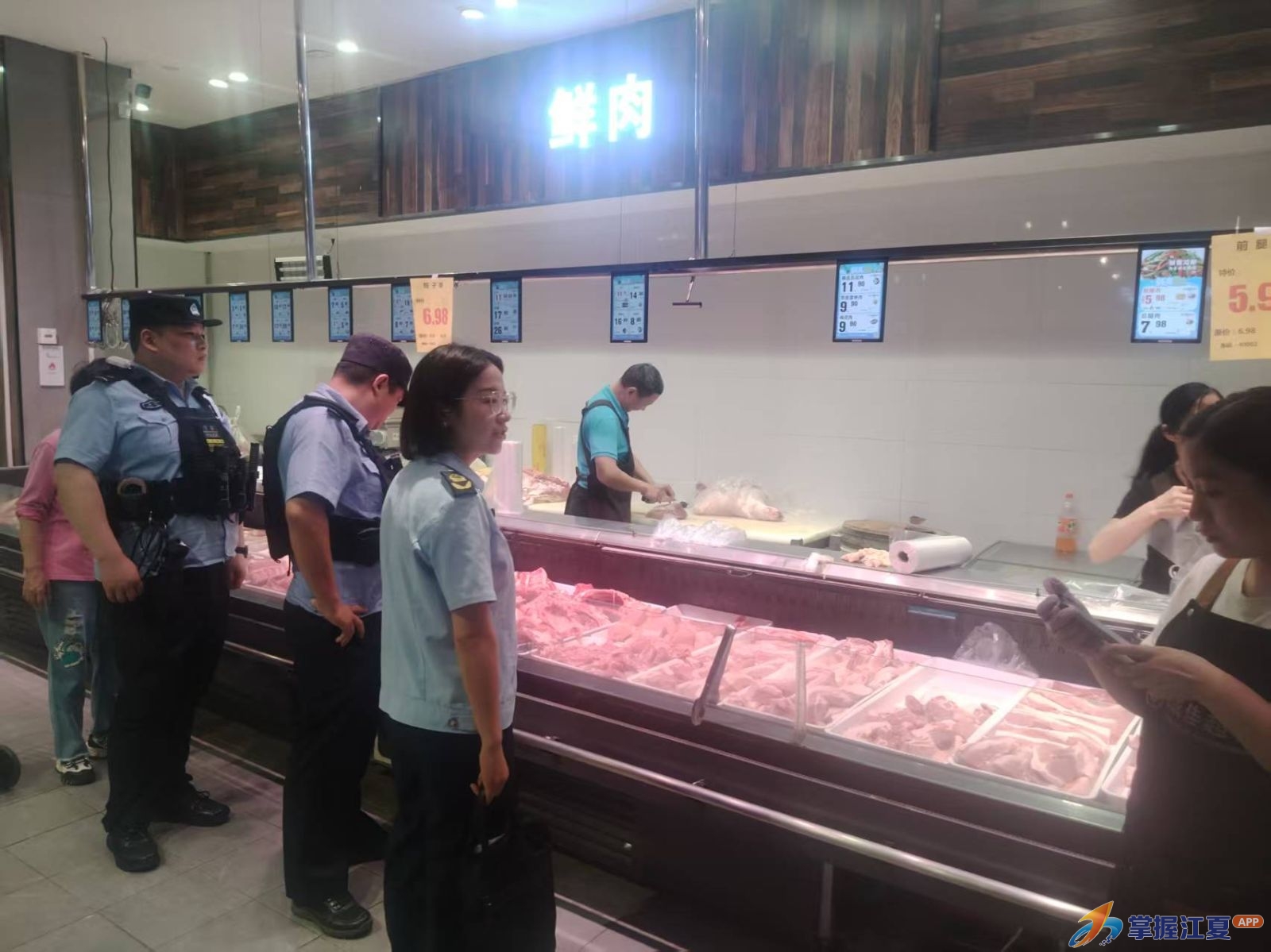 藏龙岛开展肉制品专项检查，联合执法守护群众 “舌尖安全”