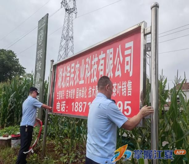 擦亮城市“脸面”！金口街道集中整治违规广告招牌提升辖区颜值
