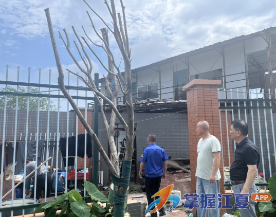 整治环境拆违治乱 江夏区金水办事处依法拆除违规临时工棚1200平方米