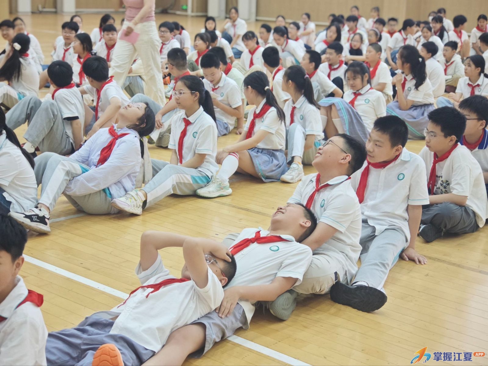 逆风接棒勇毅成长 江夏区实验小学军运村校区开展心理团辅活动