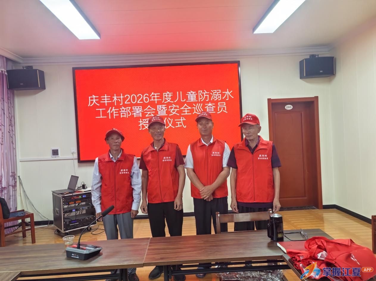 七一建党践初心 老党员牵头组队伍——江夏法泗街庆丰村筑牢乡村安全防线