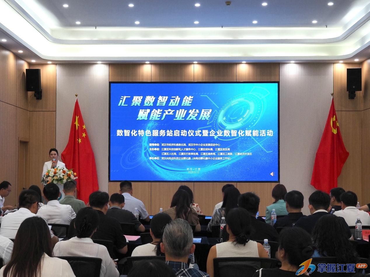 汇聚数智动能 赋能产业升级！江夏光电谷数智化特色服务站正式启用