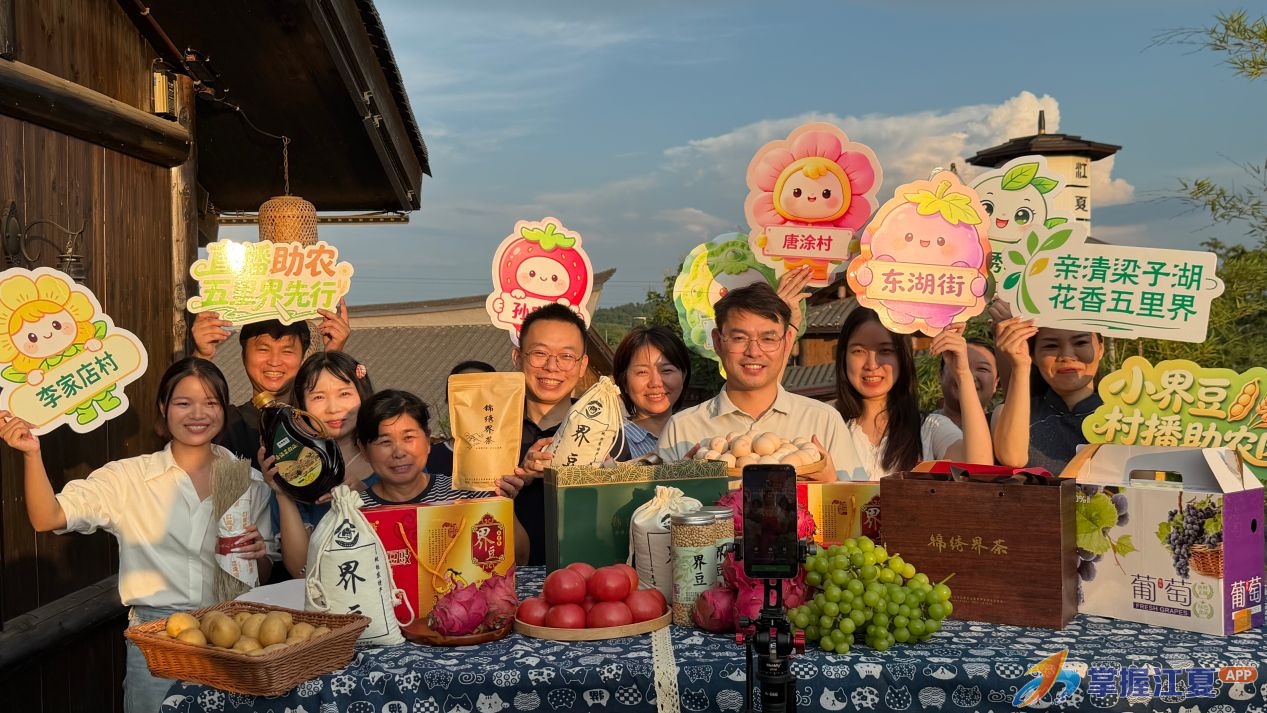 以“屏”拓销路，以“播”促振兴——五里界助农直播交出亮眼答卷