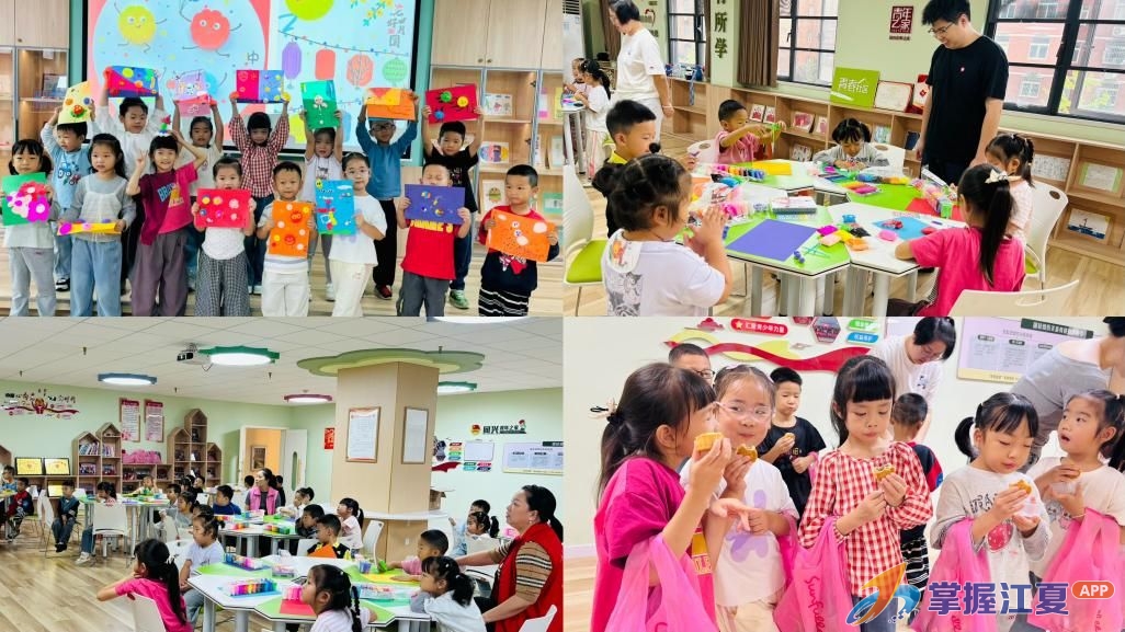 郑店同心幼儿园走进同兴村委开展中秋主题活动