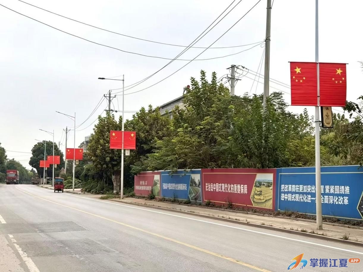 迎国庆 焕新颜——湖泗街道全力做好国庆氛围营造与环境保障工作