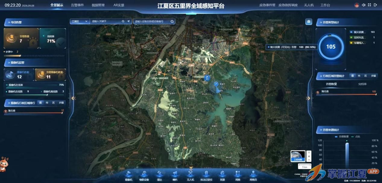 江夏五里界：全域感知赋能红色物业 守护基层治理“民生线”