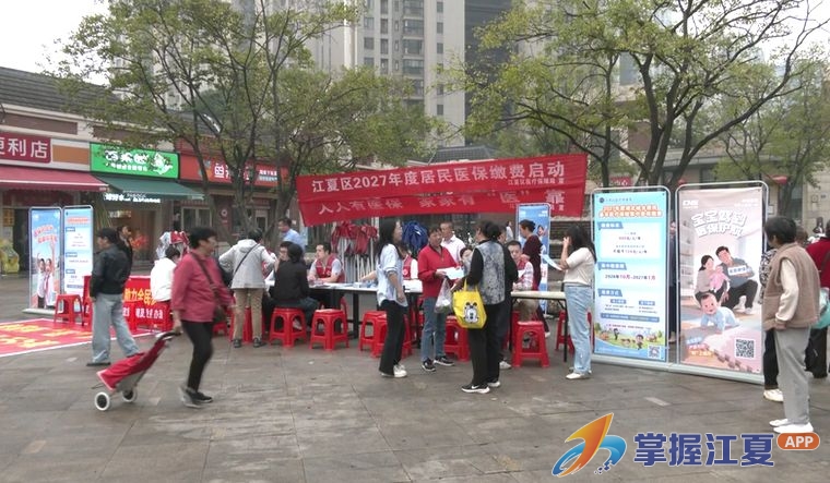江夏区2027年度城乡居民医保缴费启动