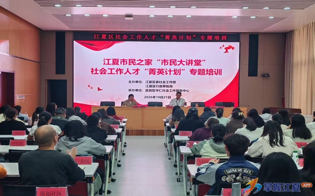 赋能社工骨干 建强人才队伍 江夏“菁英计划”解锁品牌建设与案例撰写新技能